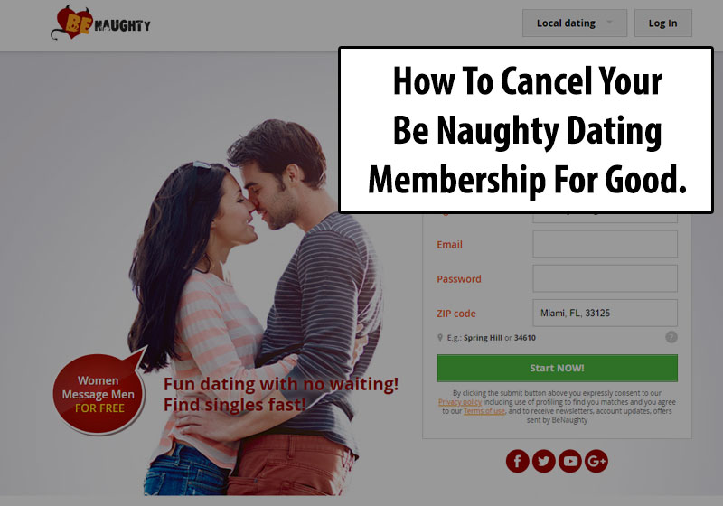 Cancel Your Be Naughty Membership
