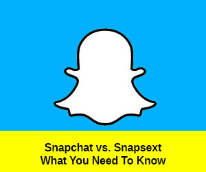 Snapchat vs Snapsext