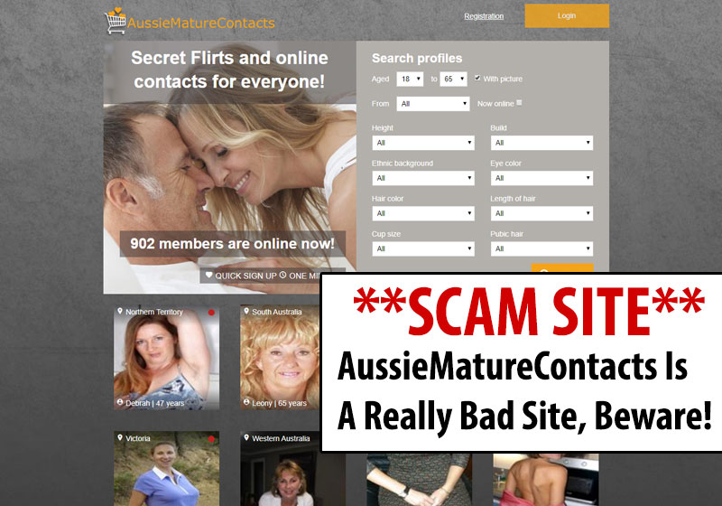 aussiematurecontacts scam